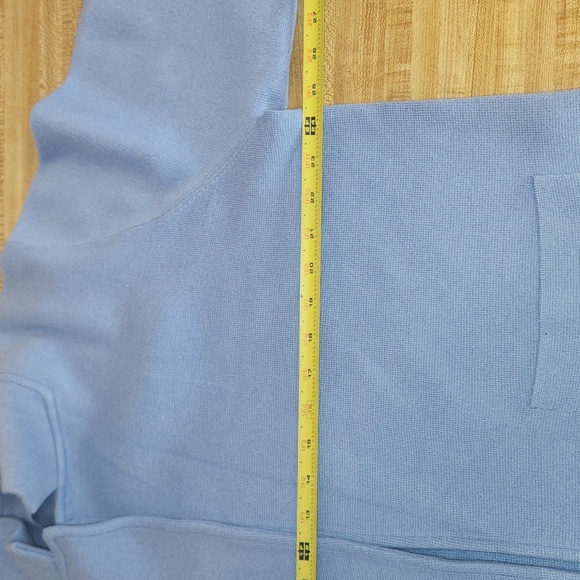 J.CREW Wool Blend Sophie Open Front Sweater Blazer Patch Pockets, size XL - Picture 4 of 11